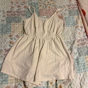 American Eagle Outfitters Cream Knit Top